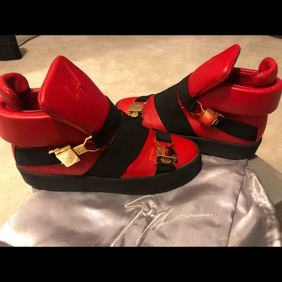 Giuseppe zanotti Red Sneaker - Picture 5 of 11